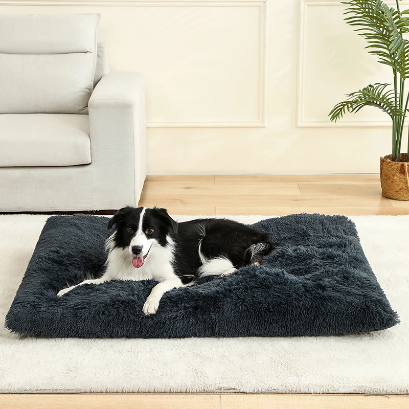 Cama Sofá para Cães e Gatos de Pelúcia Longa e Macia - Imagem 2