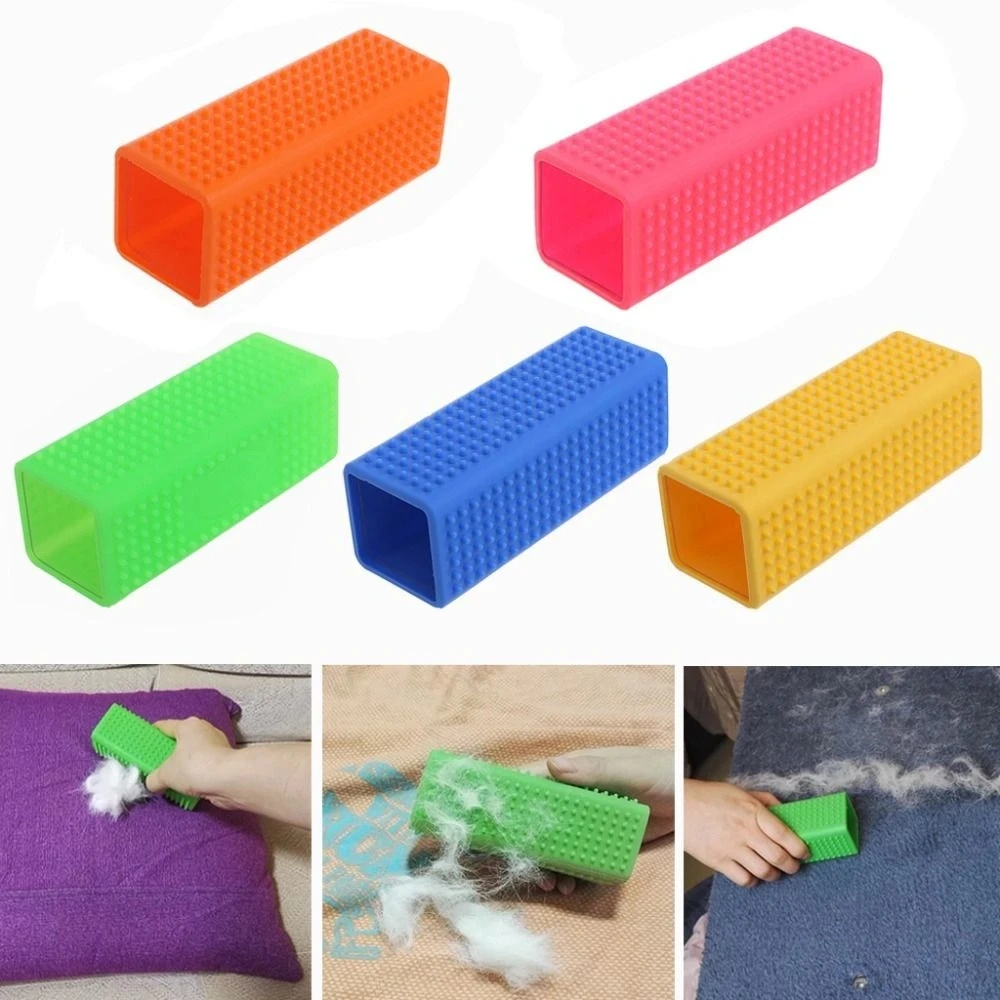 Escova de Silicone para Cães e Gatos Verde 122 mm: Limpeza Eficaz de Pelos - Imagem 5