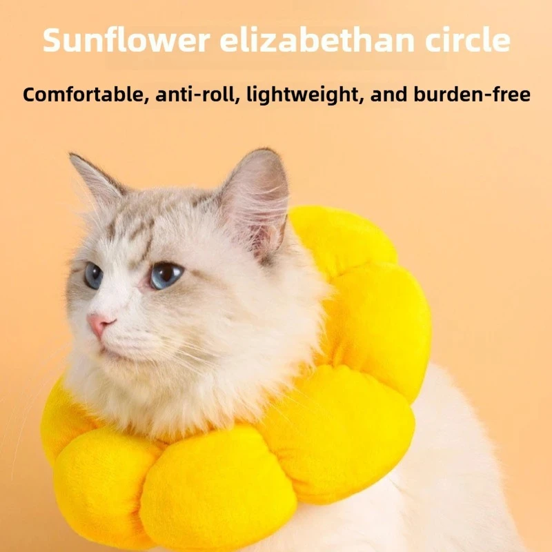 Coleira Elizabeth para Gatos e Filhotes em Algodão Macio - Image 2