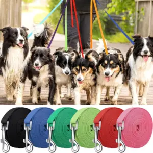 trela de nylon extra longa para cães