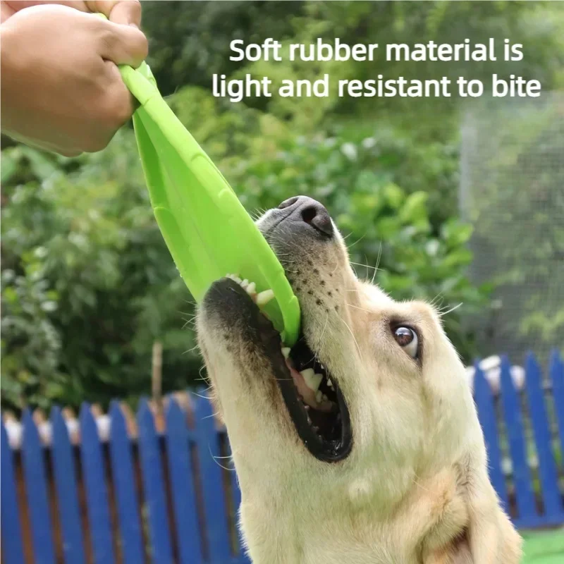 Disco Voador para Cães de Silicone Macio e Resistente a Mordidas - Imagem 2