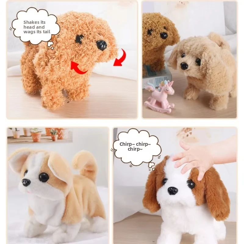 Brinquedo de Pelúcia Elétrico para Cães com Simulação de Movimento - Imagem 5