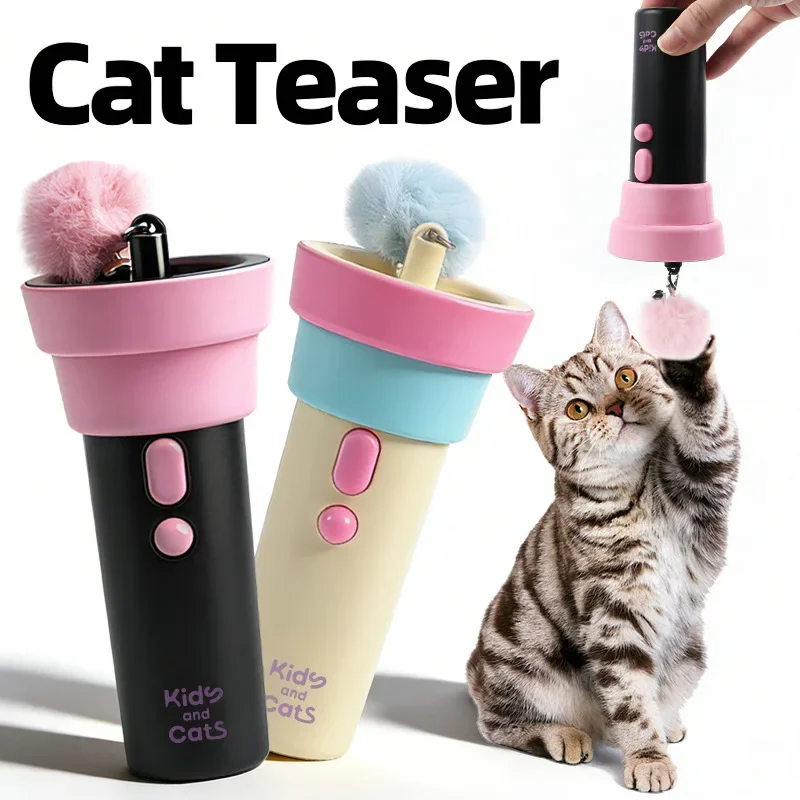 Brinquedo Elétrico para Gatos Recarregável USB com Retração Automática - Image 2