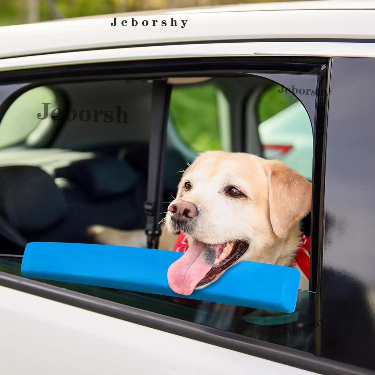 Almofada de Janela para Cães Preta 15,7 Pol. para Vãos de Carro - Imagem 5