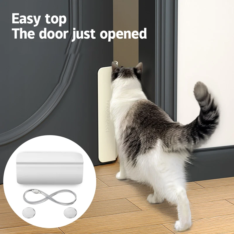 abridor de porta automático para cães e gatos