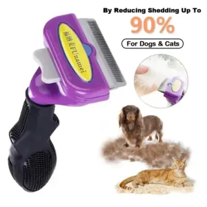 pente removedor de pelos para cães e gatos