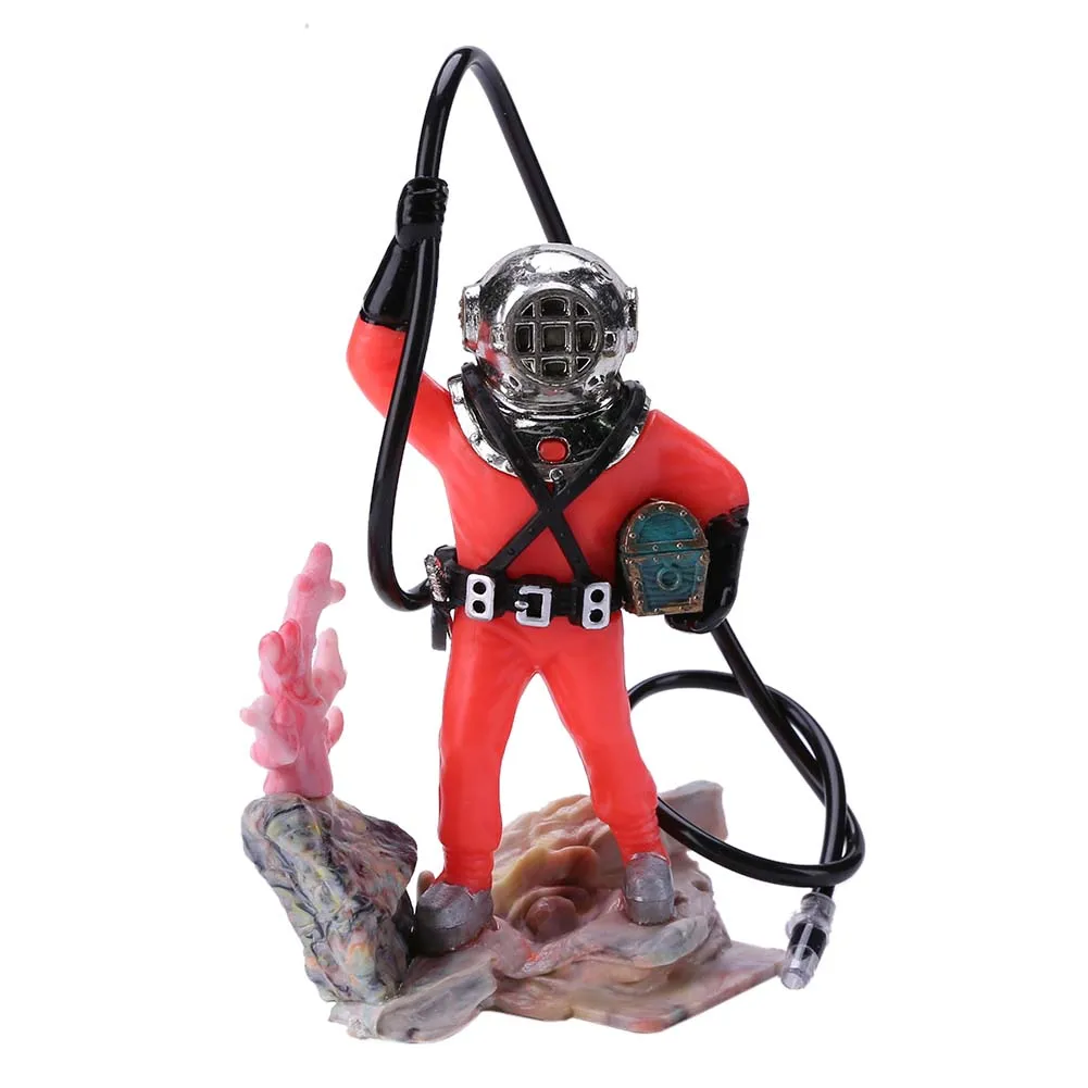 Decoração de Aquário com Mergulhador Pneumático 11 cm para Oxigenação - Imagem 4