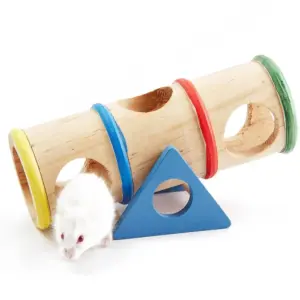 gangorra de madeira para hamster