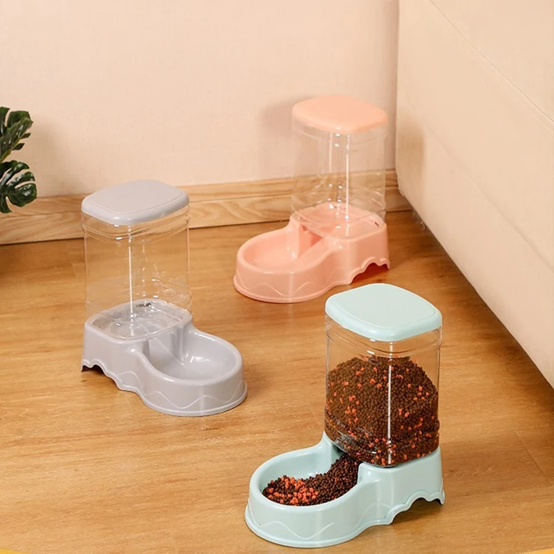 Alimentador Automático para Cães e Gatos 3,8L com Reservatório de Água - Imagem 2