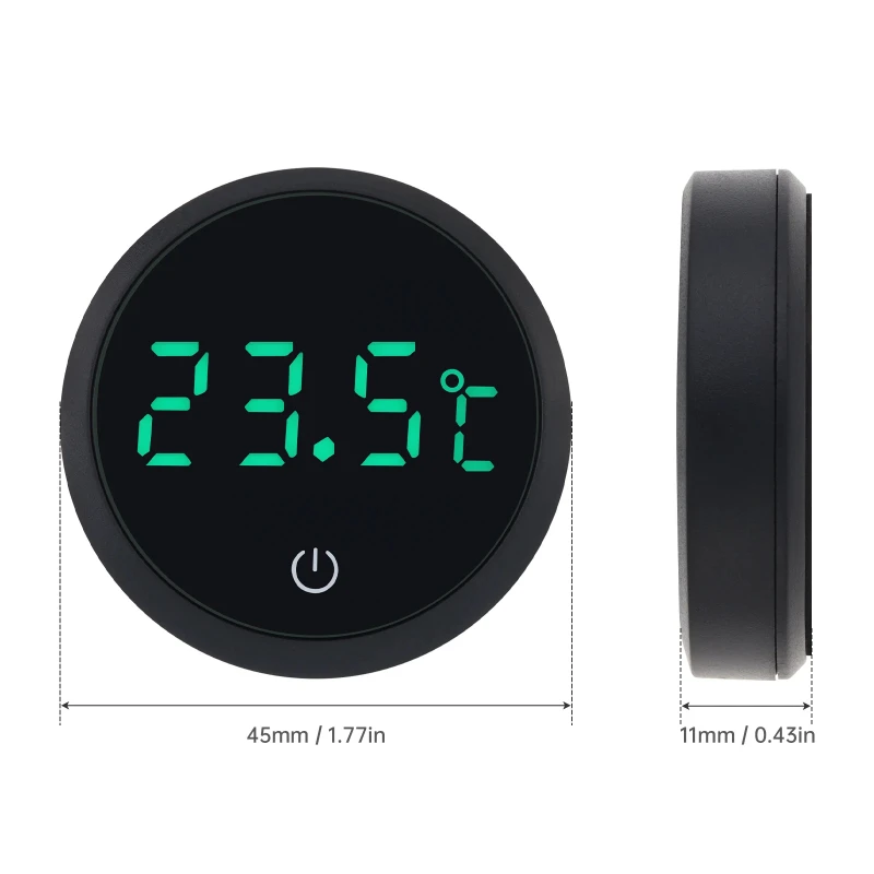 Termômetro Digital para Aquário Display LED Sem Fio - Imagem 6