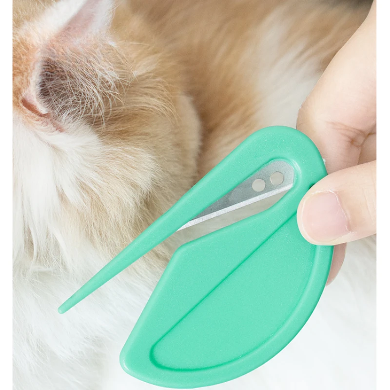 Escova para Cães e Gatos de Plástico e Metal para Remover Nós - Imagem 3