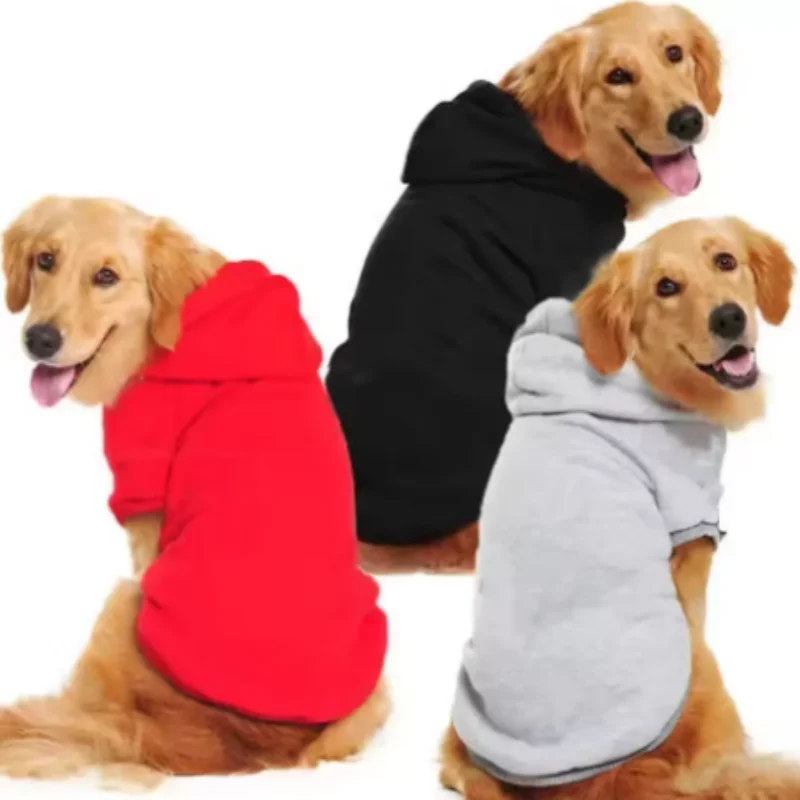 suéter com capuz para cães