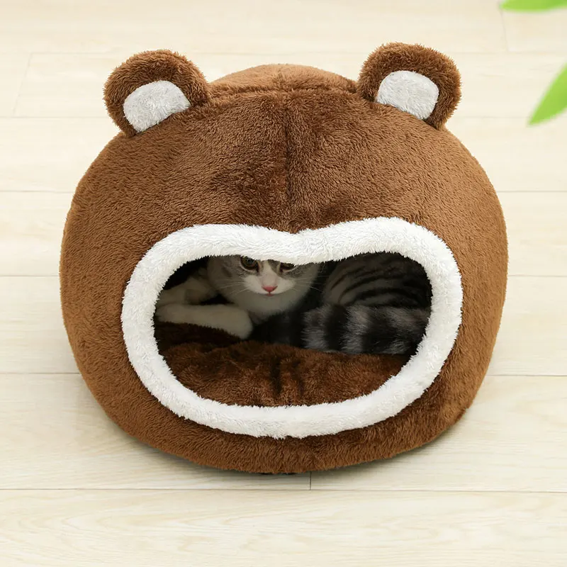 Casa para Gatos em Pelúcia Macia Tamanhos P, M e G - Image 3