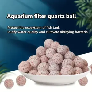 mídia filtrante bola de quartzo para aquário