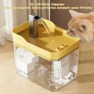 fonte de água para gatos com filtro