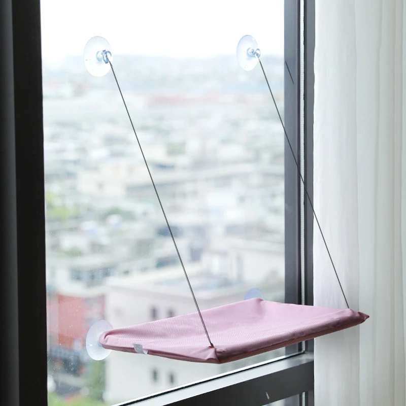 Rede Suspensa para Gatos com Ventosa e Suporte até 20kg - Image 3