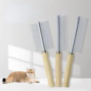 escova desembaraçadora para cães e gatos