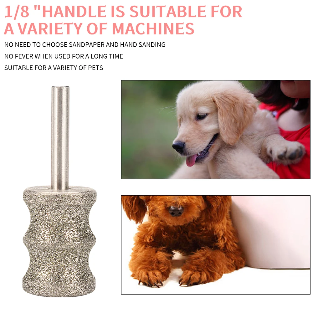 Cabeça de Moagem para Moedor de Unhas de Cães 13x36mm de Diamante - Imagem 3