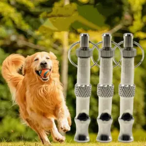 apito ultrassônico para cães ajustável