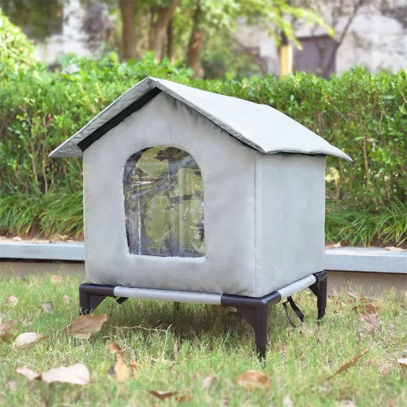 Casa para Cães e Gatos Pequenos Dobrável Lavável - Image 3