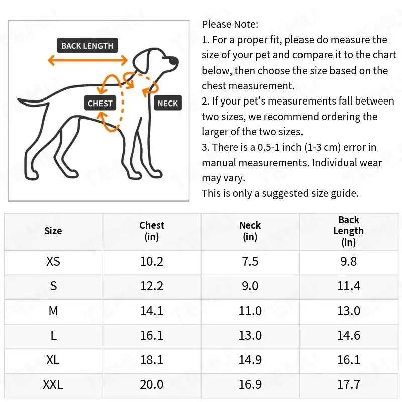 Vestido para Cães e Gatos de Malha Leve Tamanho XXL - Imagem 2