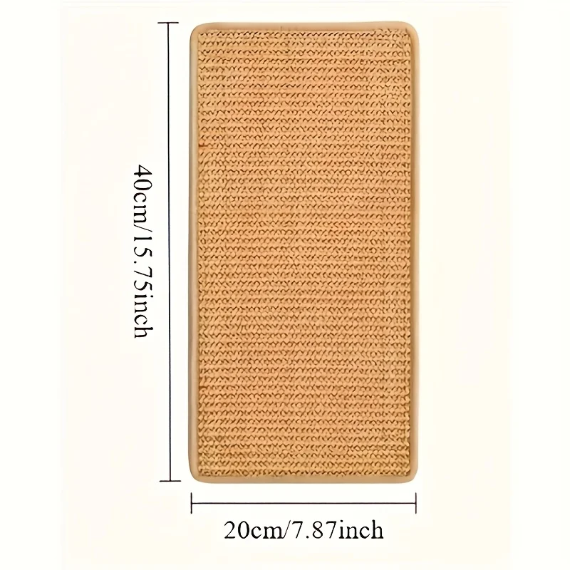 Arranhador de Sisal para Gatos de Parede com Velcro - Imagem 5