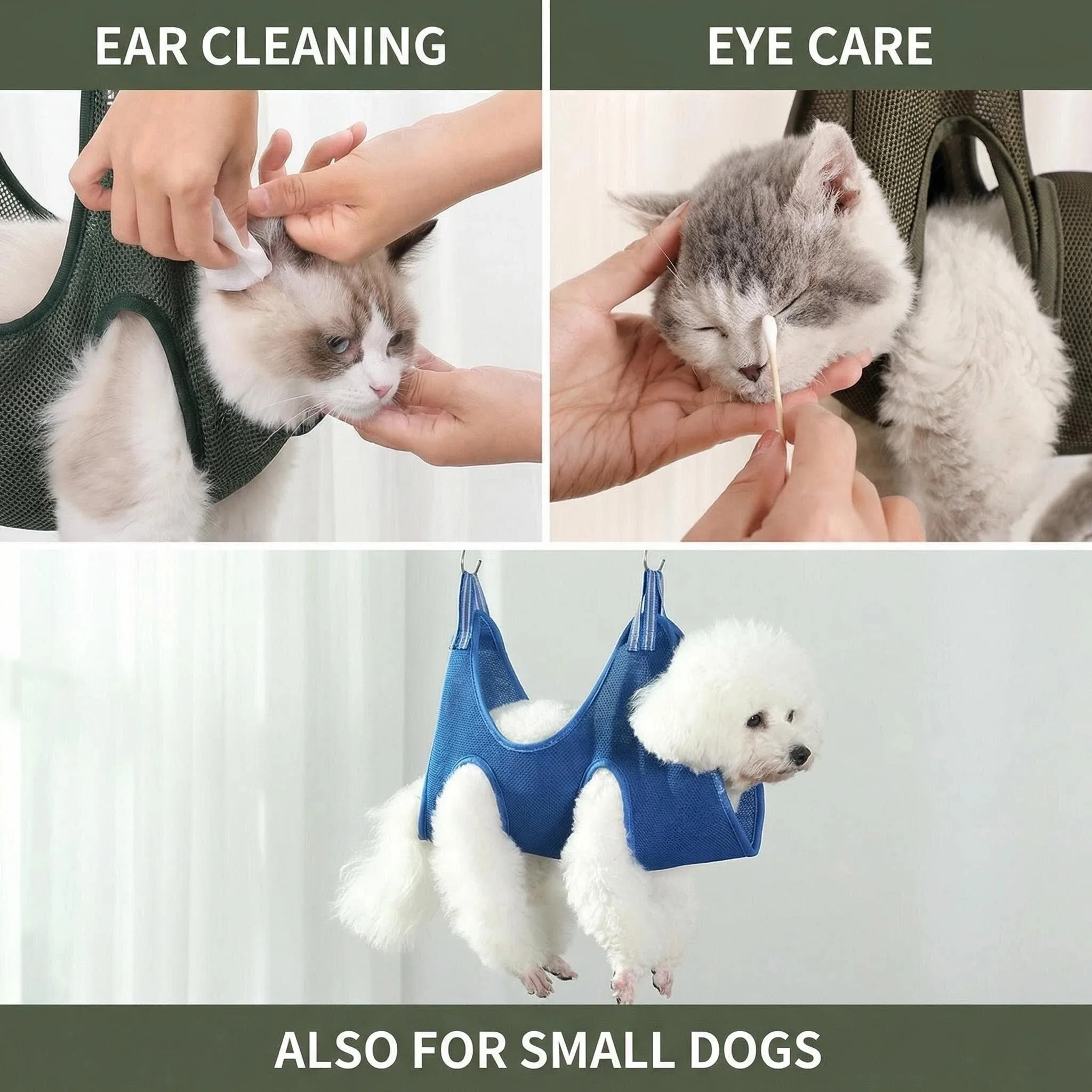 Rede de Tosa para Cães e Gatos Pequenos e Médios Ajustável para Cuidado - Imagem 6