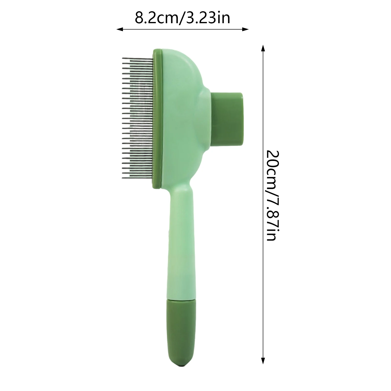 Escova Removedora de Pelos para Cães e Gatos com Dentes de Aço - Imagem 6