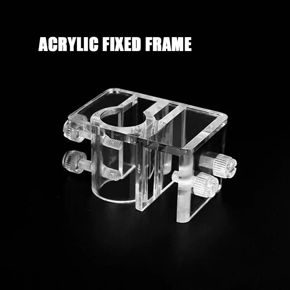 Suporte de Tubo para Aquário de Acrílico Transparente com Parafusos - Imagem 4