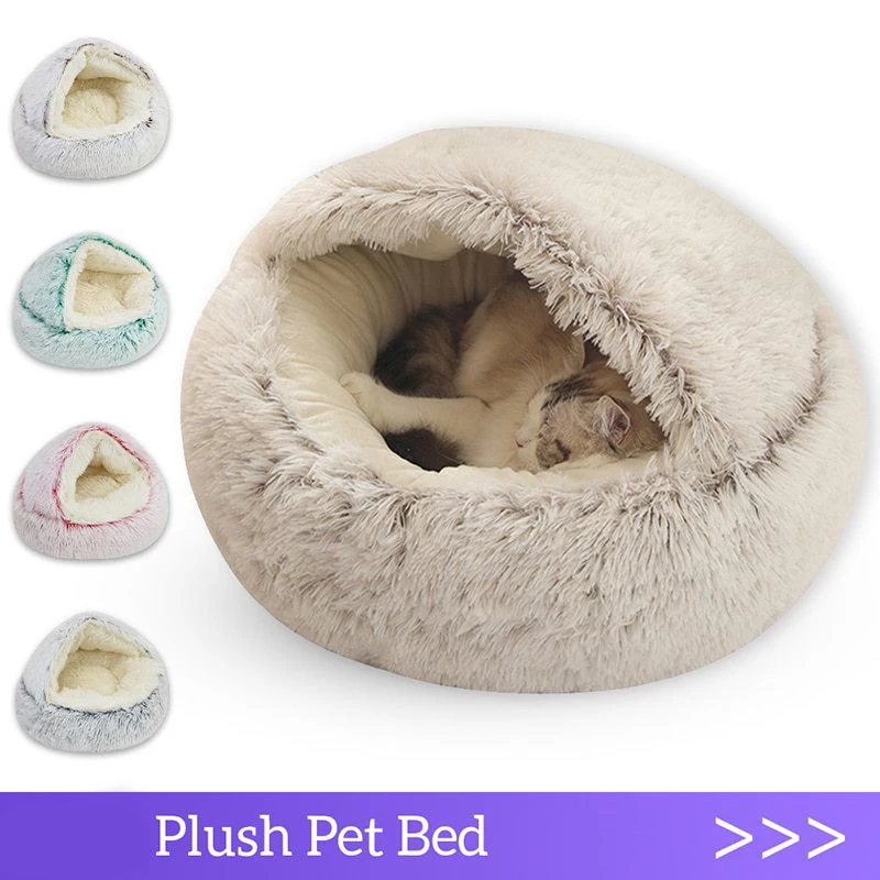 cama toca de pelúcia para cães pequenos