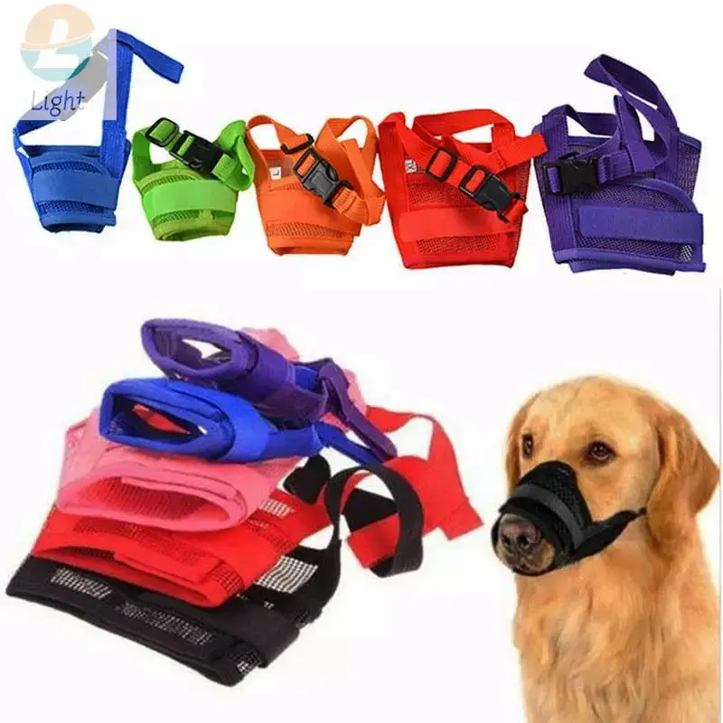 Focinheira para Cães de Nylon Ajustável com Malha Respirável - Image 2