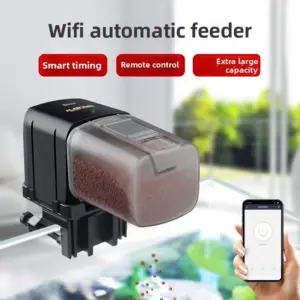 alimentador automático para peixes wifi