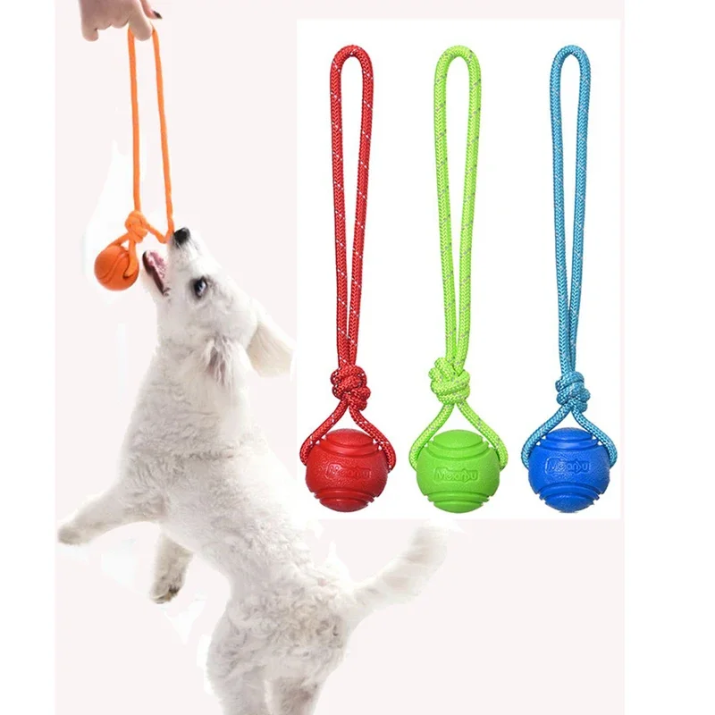 bola de corda para cães pequenos
