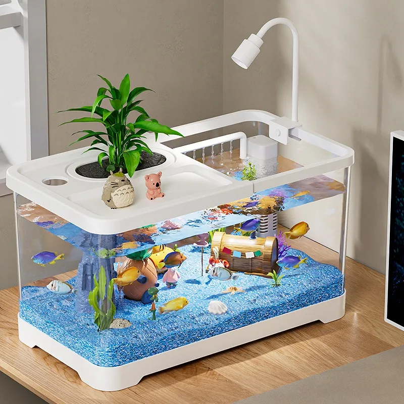 aquário tanque para peixes dourados transparente
