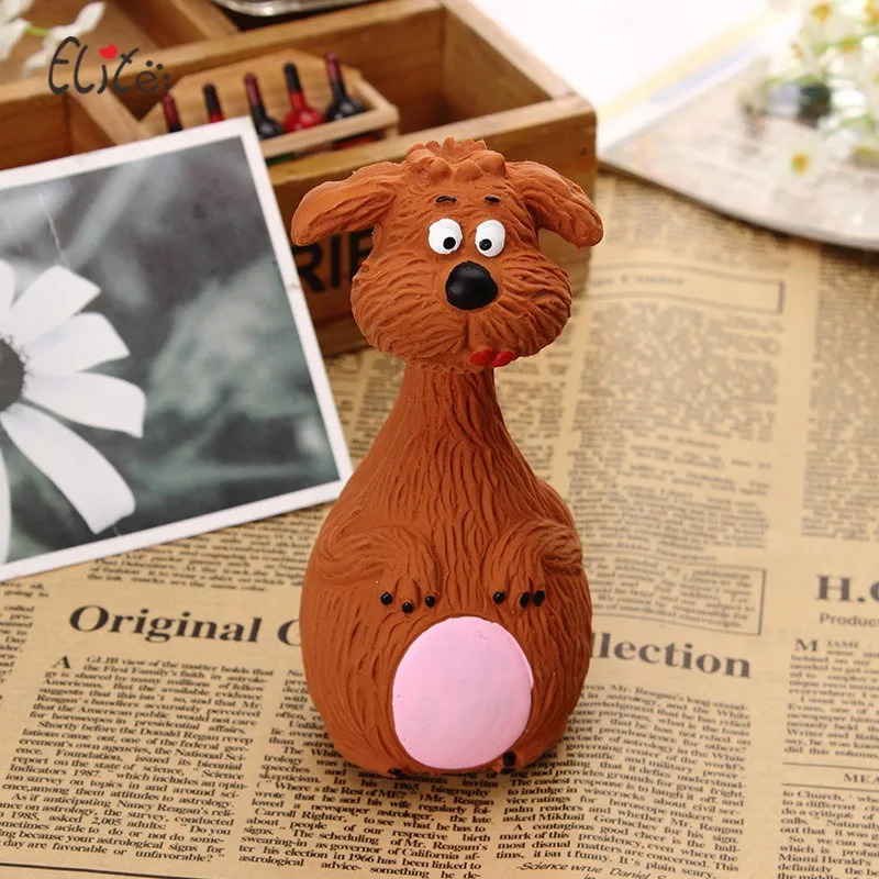 Brinquedo de Borracha para Cães e Gatos com Som e Formato de Desenho - Imagem 5