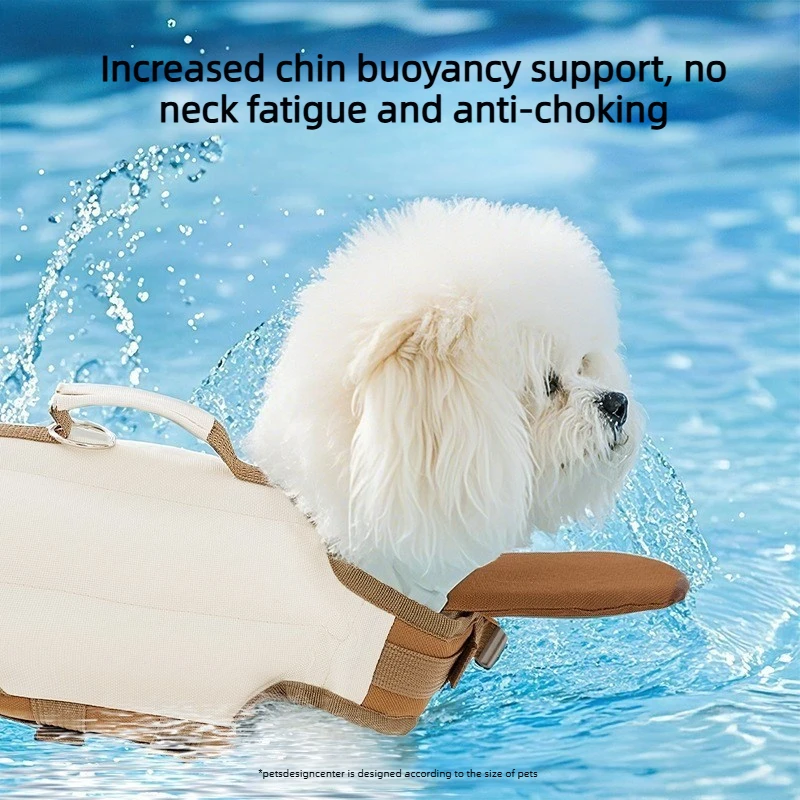 Colete Salva-Vidas para Cães com Apoio de Queixo Ajustável - Image 4