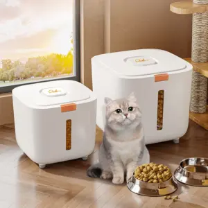 balde hermético para ração de cães e gatos