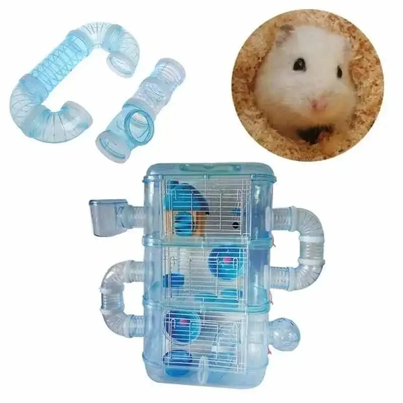 Túnel para Hamster DIY de Plástico com 5,5 cm de Diâmetro Interno - Imagem 2