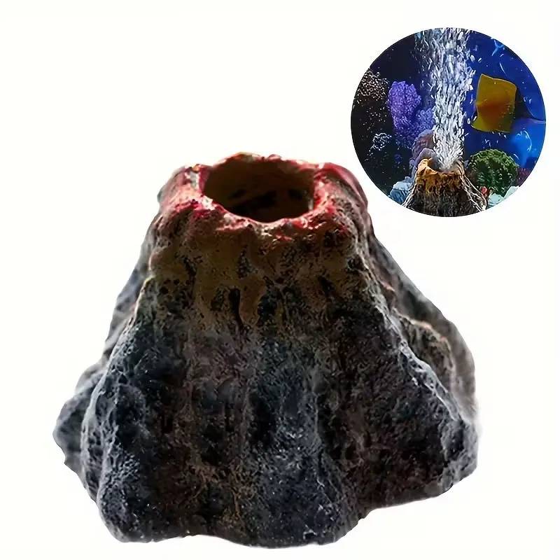 Pedra Vulcânica para Aquários Pequenos Sem Bateria Aumenta Oxigênio - Imagem 2