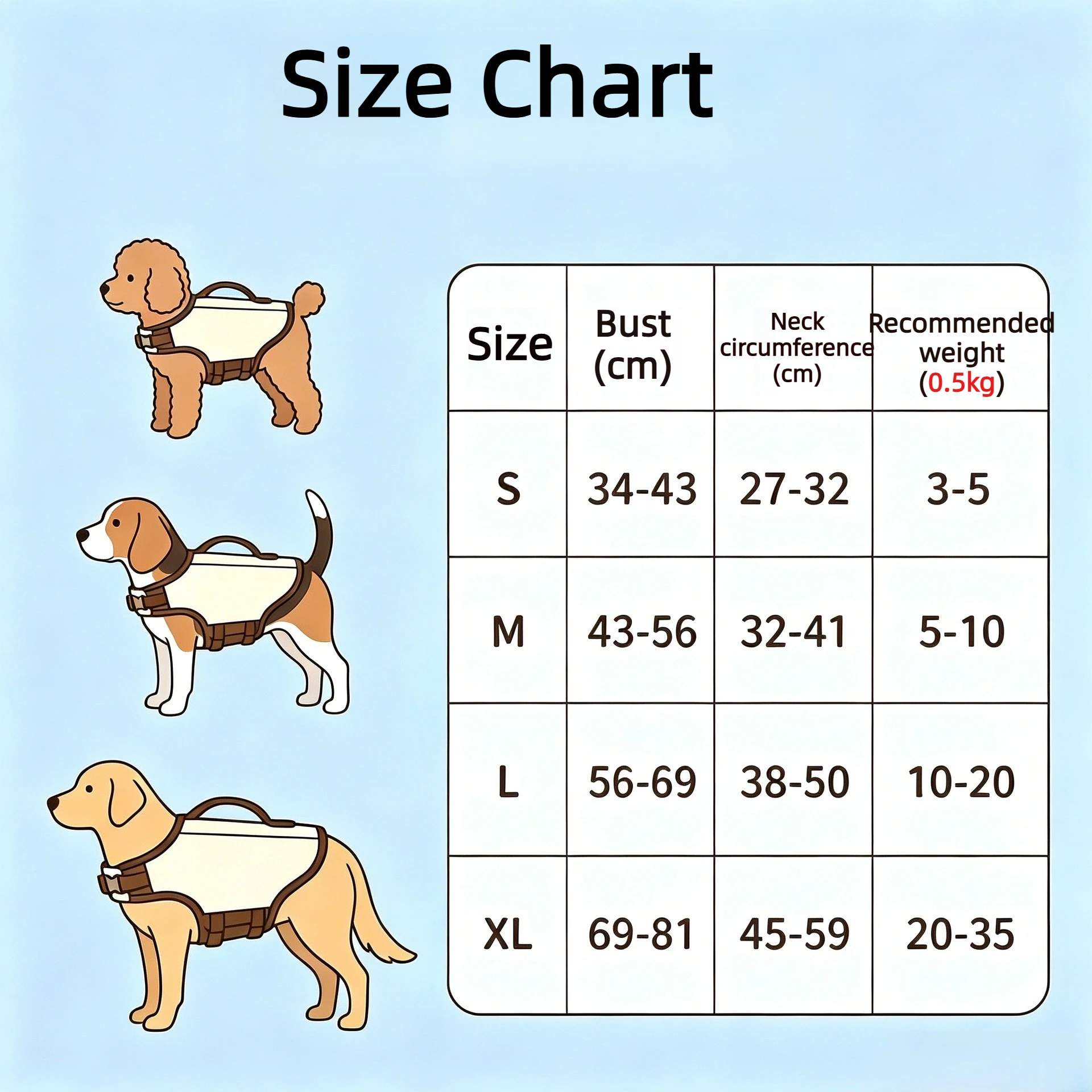 Colete Salva-Vidas para Cães com Apoio de Queixo Ajustável - Image 3
