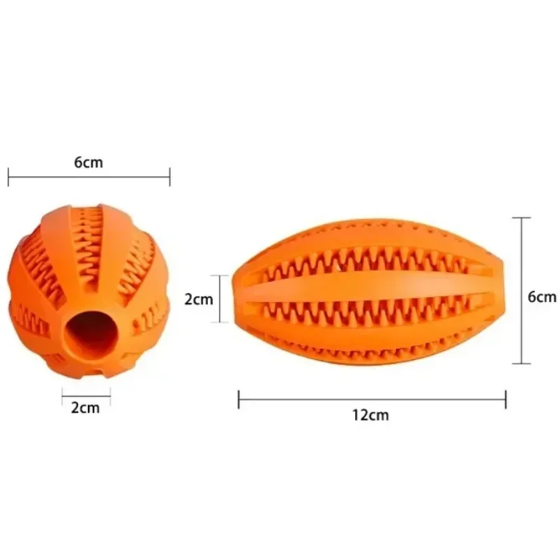 Brinquedo Bola de Borracha para Cães 11 cm com Compartimento para Petiscos - Image 5