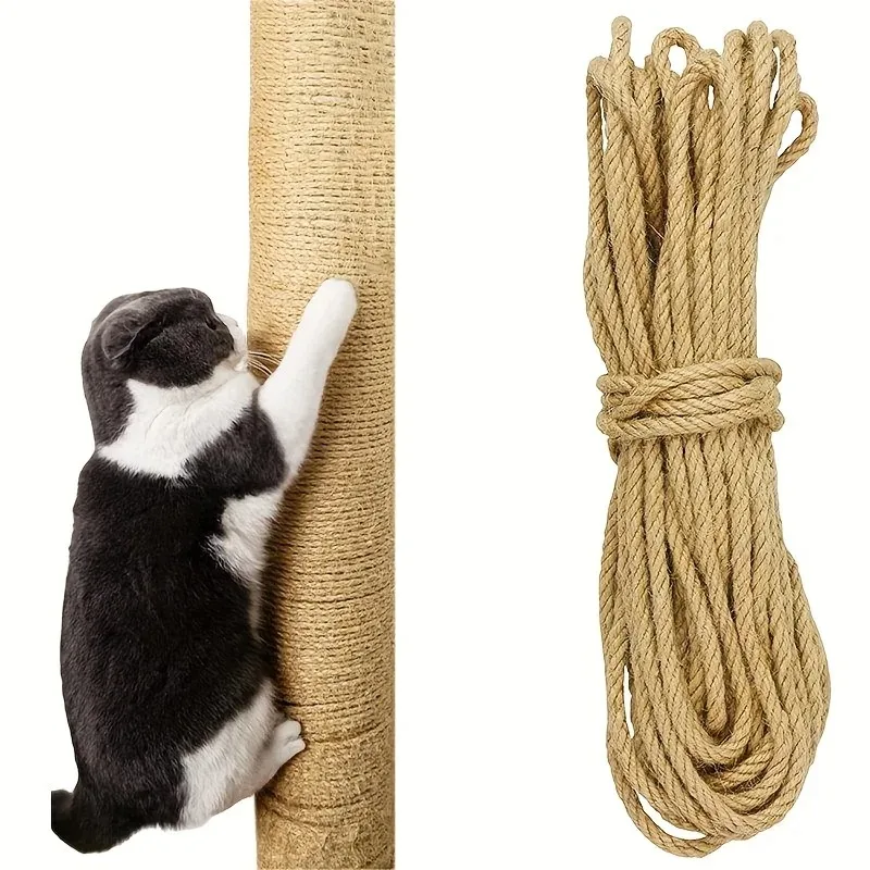 corda sisal natural para gato arranhador