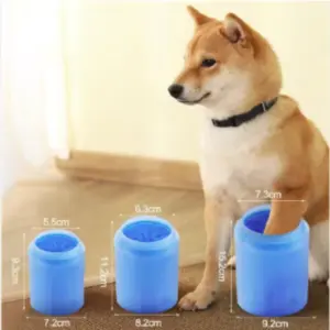 limpador de patas para cães de silicone