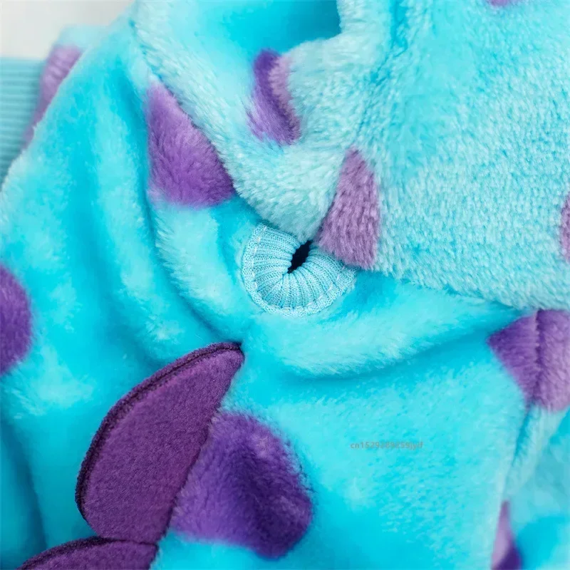 Casaco Dinossauro para Cães e Gatos Pequenos e Médios Aquece no Inverno - Imagem 5