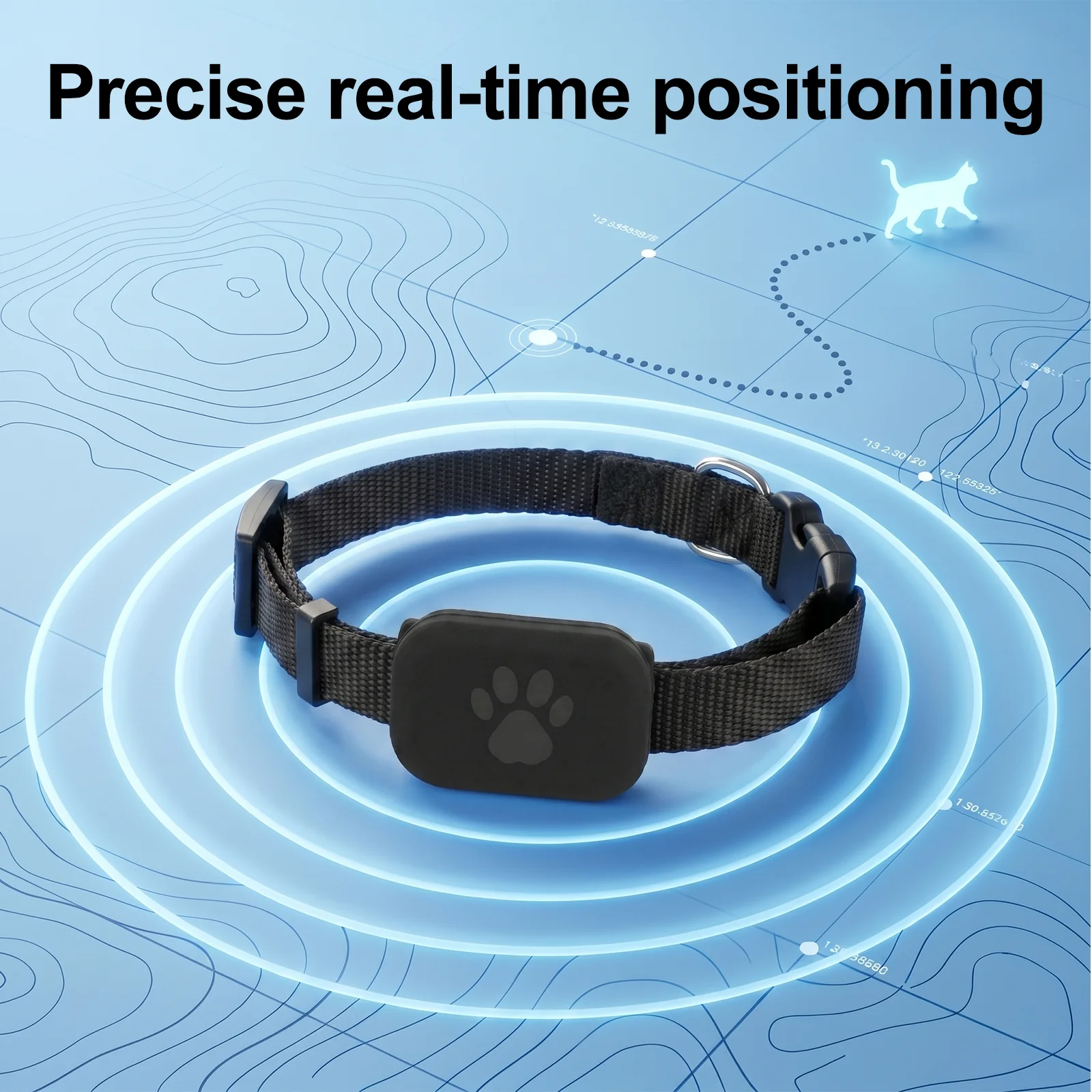 Rastreador GPS para Cães e Gatos com Alerta de Movimento - Imagem 2