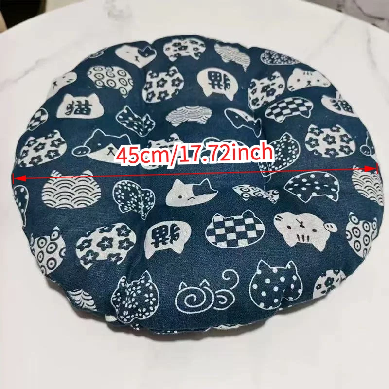 Cama Redonda para Gatos e Cães Pequenos 40 cm Portátil - Image 3