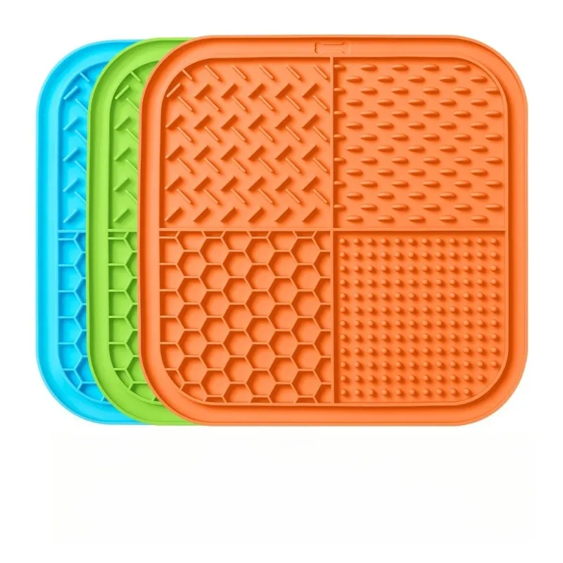 Tapete de Silicone para Cães e Gatos com Ventosas - Imagem 5