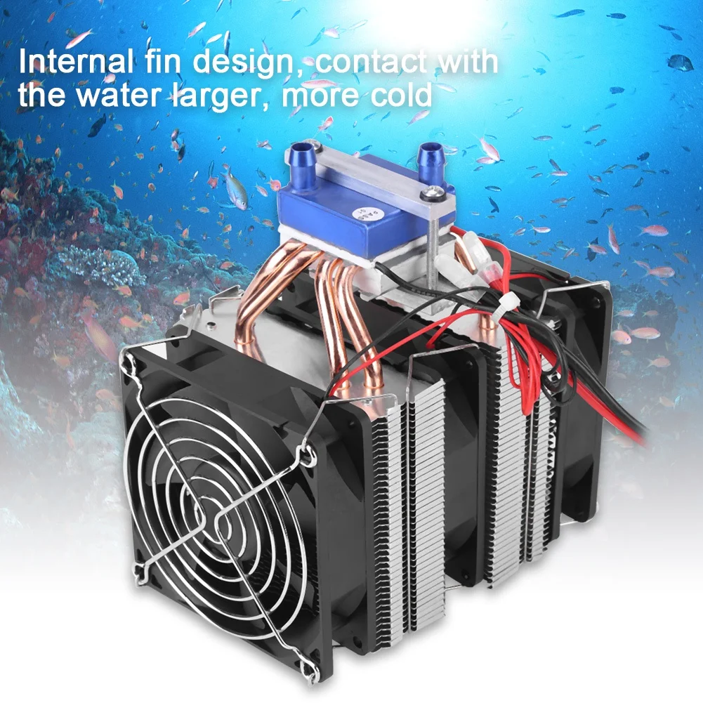Refrigerador Termoelétrico para Aquário 120W e 180W Resfria a Água - Imagem 2