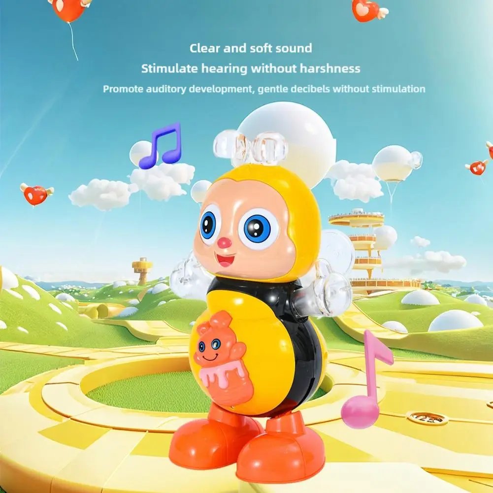 Brinquedo Abelha Dançante Musical para Crianças de 11 cm - Imagem 6