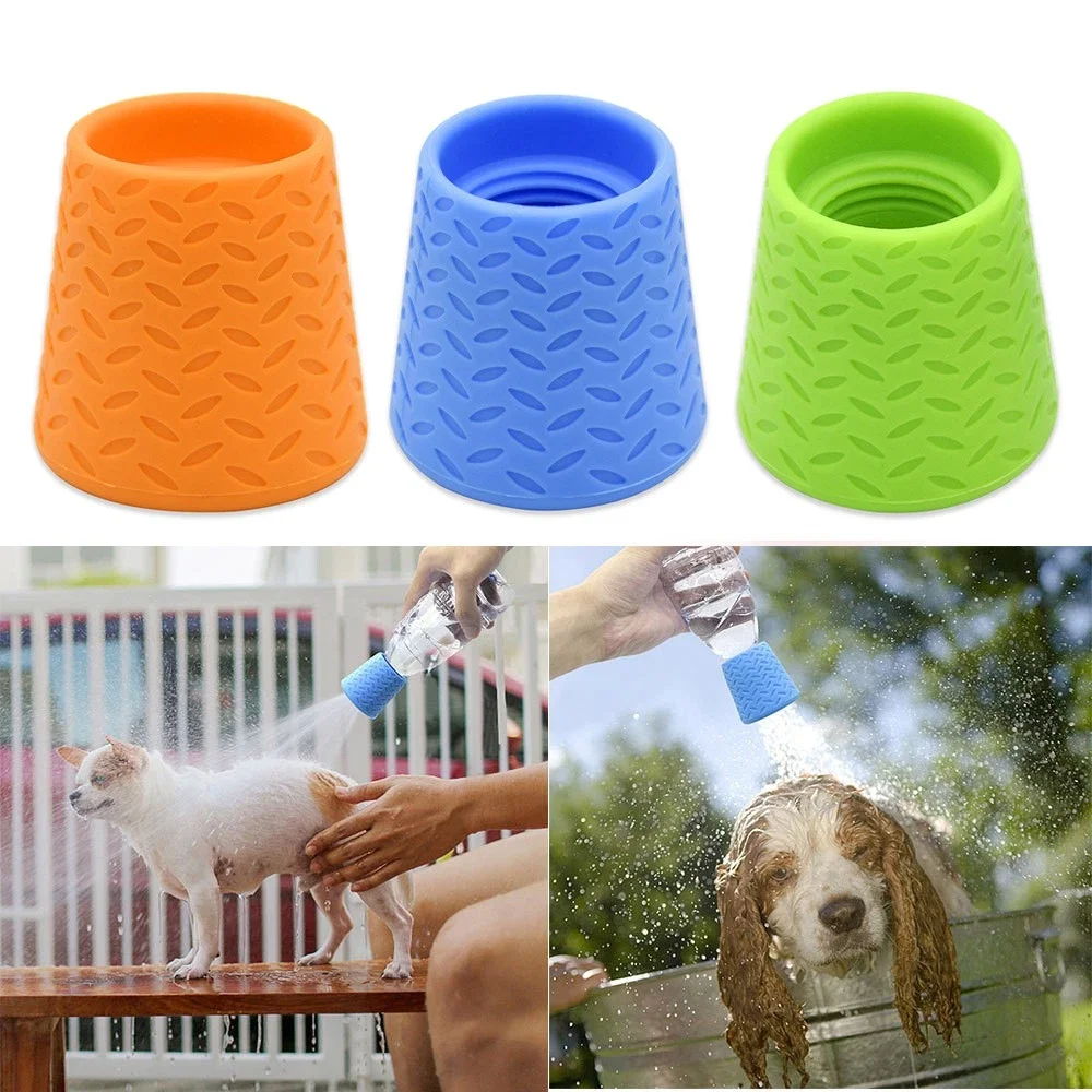 chuveiro portátil silicone para pets